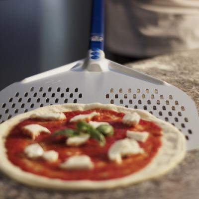 Gi.Metal A-32RF Azzurra Aluminium Perforated Pizza Peel